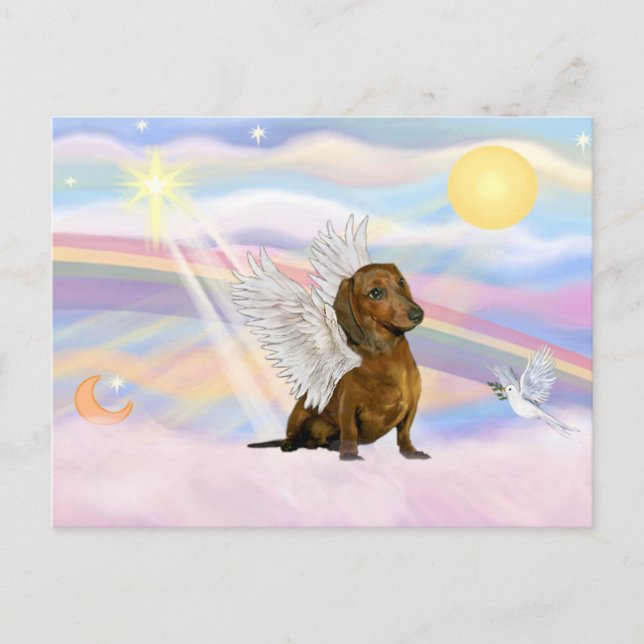 Carte Postale Dachshund (Devant)