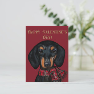 CARTE POSTALE DACHSHUND