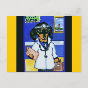 Carte Postale Dachshunds