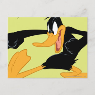 Carte Postale DAFFY DUCK™ Balayage d'un poinçon