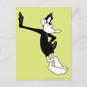 Carte Postale DAFFY DUCK™ penché contre un mur