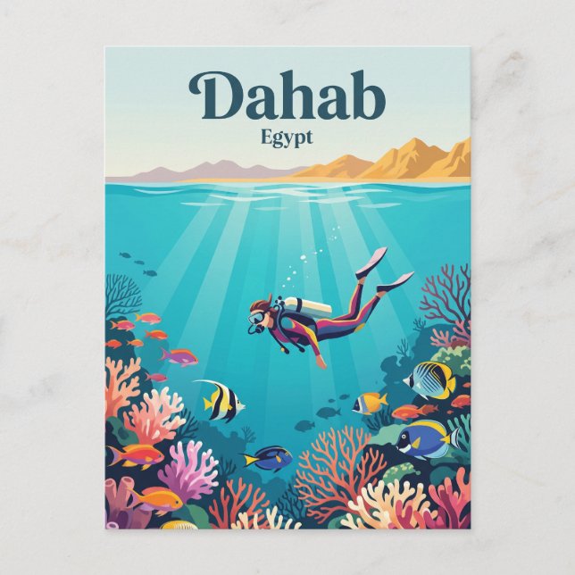 Carte Postale Dahab Égypte (Devant)