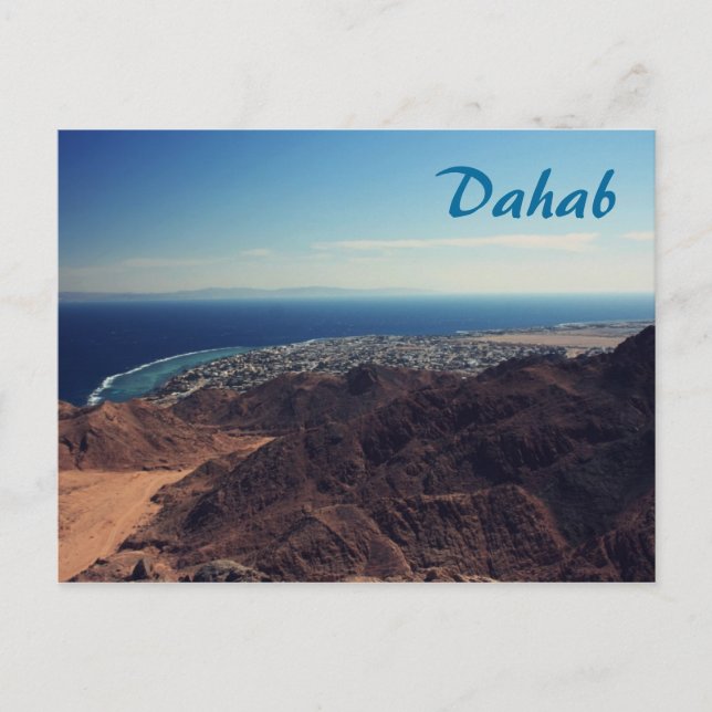 Carte Postale Dahab from Above Postcard (Devant)