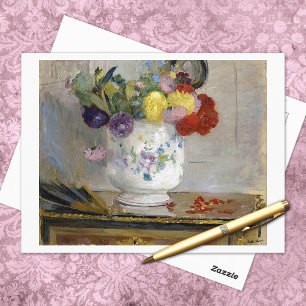 Carte Postale Dahlias Berthe Morisot Art