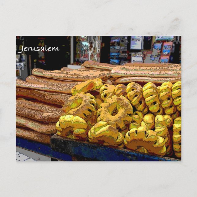 Carte Postale Daily life in Jerusalem (Devant)