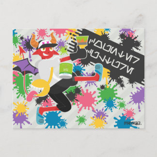 Carte Postale Daimon splash