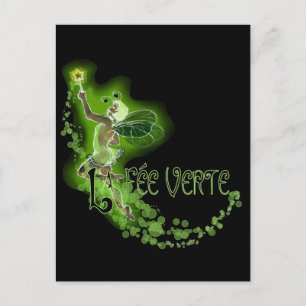 Carte Postale Dainty Absinthe La Fee Verte I