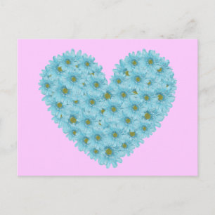 Carte Postale Daisy Heart