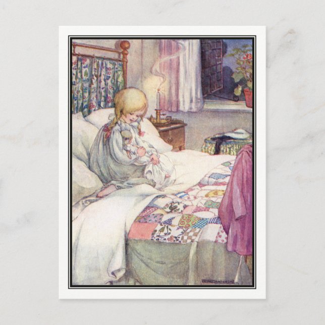 Carte Postale Daisy My Dolly par Anne Anderson (Devant)