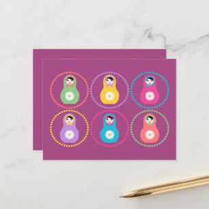 Carte Postale Daisyflower Missydoll