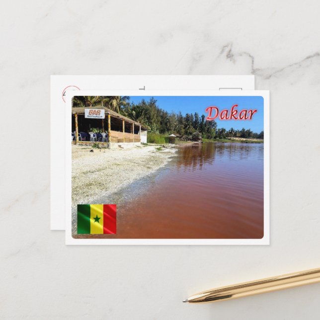 Carte Postale Dakar - Sénégal - Panorama - (Devant/Arrière en situation)