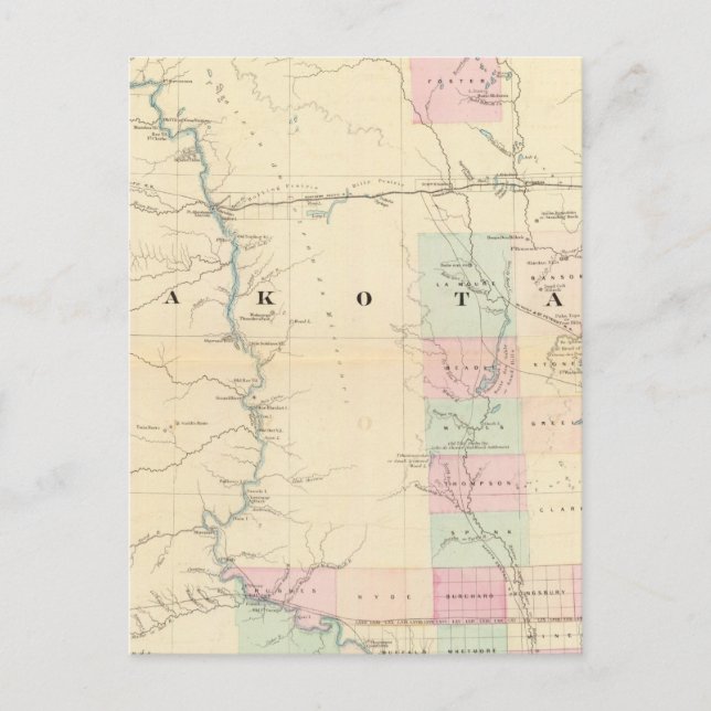Carte Postale Dakota 2 (Devant)