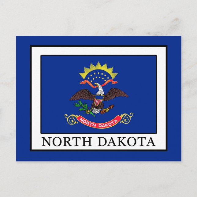 Carte Postale Dakota du Nord (Devant)