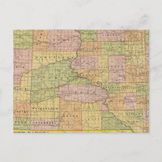 Carte Postale Dakota S (Devant)