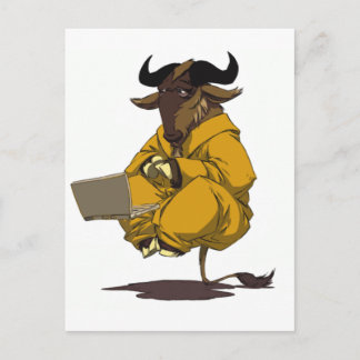 Carte Postale Dalaï Gnu