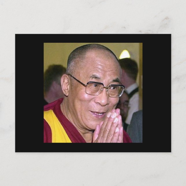 Carte Postale Dalaï Lama (Devant)