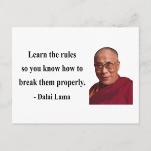 Carte Postale dalai lama quote 2b