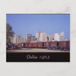 Carte postale Dallas 1953