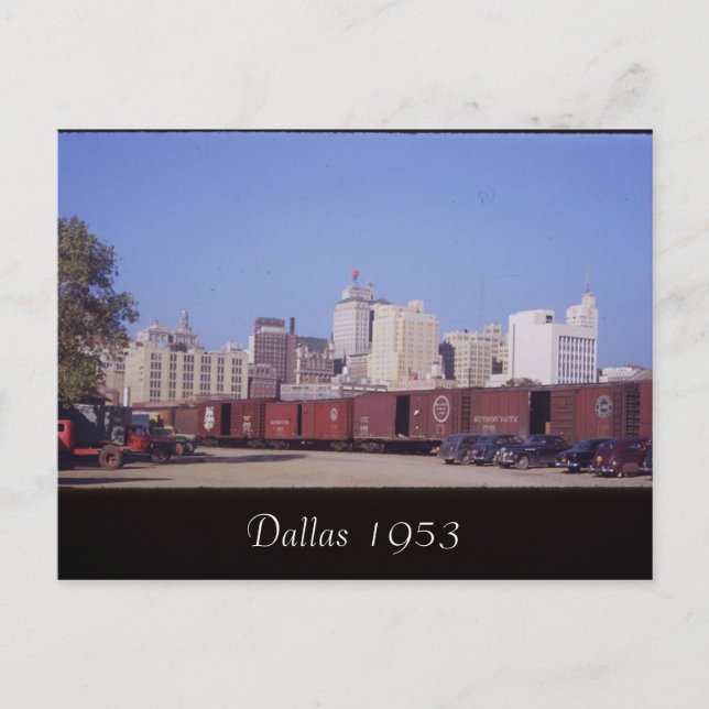 Carte postale Dallas 1953 (Devant)