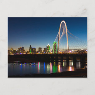 Carte Postale Dallas Skyline Dawn