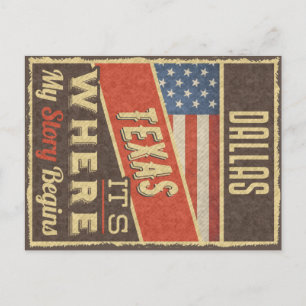 Carte Postale Dallas Texas