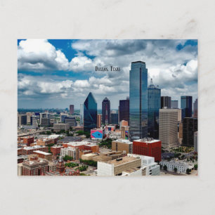 Carte Postale Dallas, Texas skyline