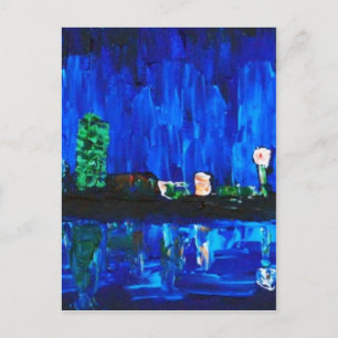 Carte Postale Dallas Texas Skyline III