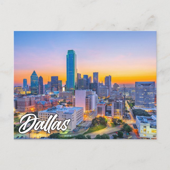 Carte Postale Dallas, Texas, USA (Devant)