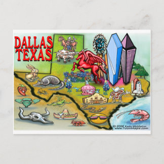 Carte Postale Dallas TX