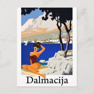 Carte Postale Dalmatie, Croatie
