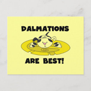 Carte Postale Dalmations sont le meilleurs T-shirts et cadeaux