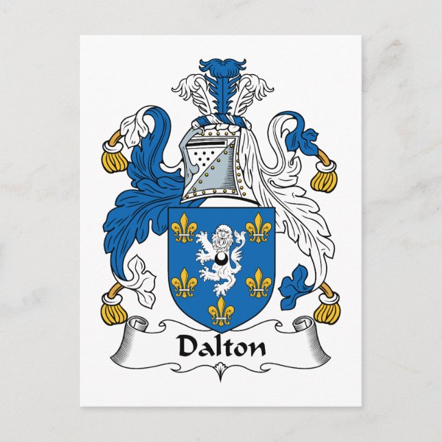 Carte Postale Dalton Family Crest (Devant)