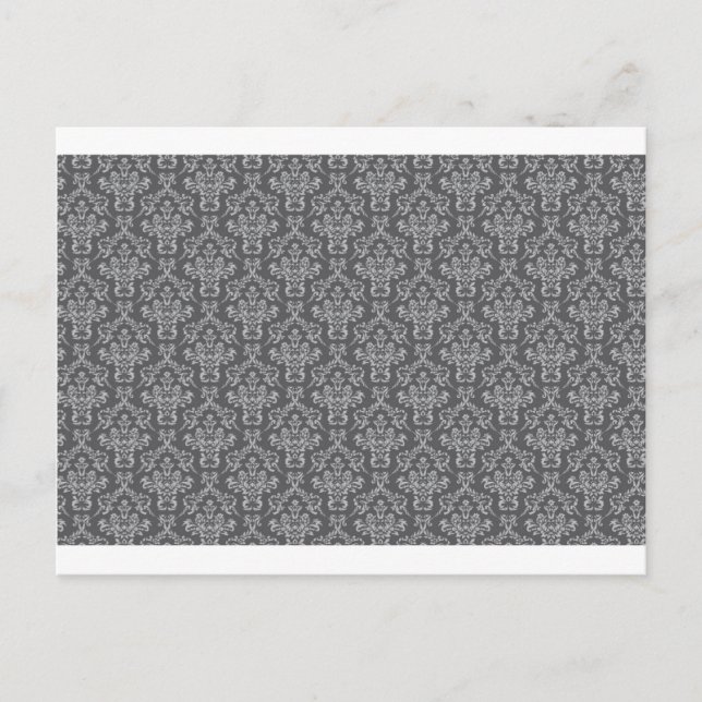 Carte Postale Damas en gris (Devant)
