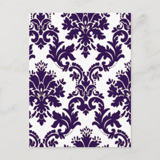Carte Postale Damas violet