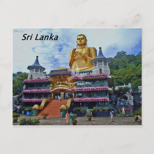 Carte Postale dambulla-grotte-temple-sri-lanka angie. (Devant)