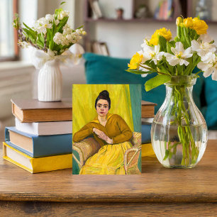 Carte Postale Dame assise en fauteuil en osier   Koloman Moser