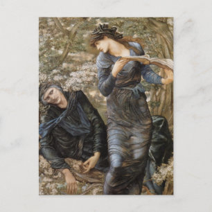 Carte Postale Dame du lac