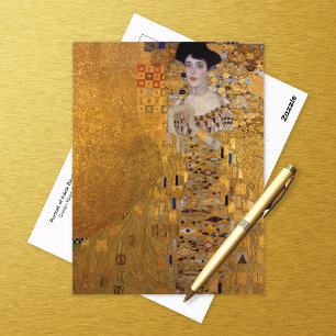 Carte Postale Dame en or Adele Gustav Klimt