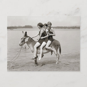 Carte Postale Dames à Arlington Beach, 1924