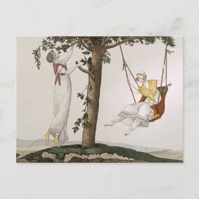 Carte Postale Dames parisiennes à Montmorency, assiette 41 de 'L (Devant)