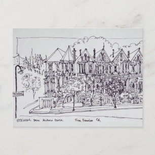 Carte Postale Dames peintes   San Francisco, Californie