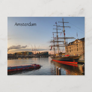 Carte postale d'Amsterdam