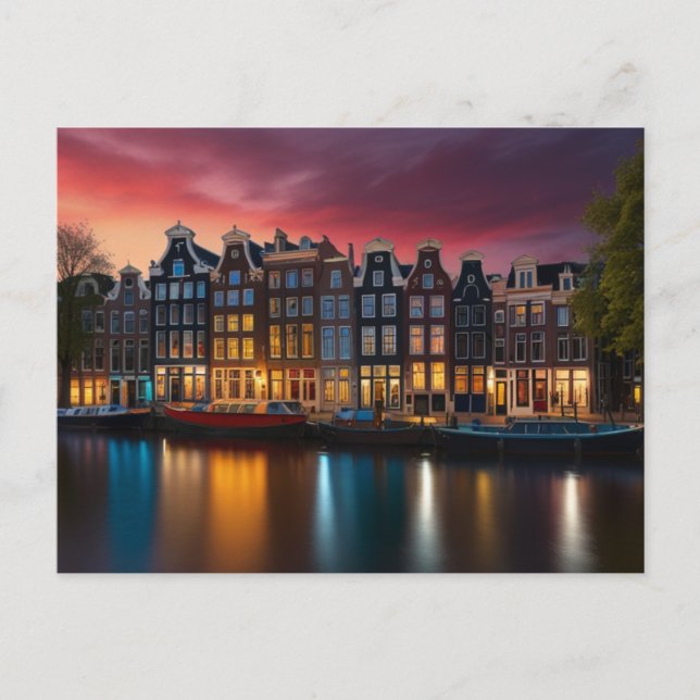 CARTE POSTALE D'AMSTERDAM (Devant)