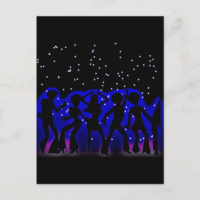 Carte Postale Dance2Disco (Devant)