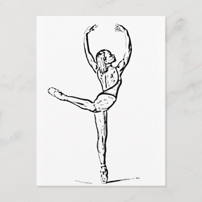 Carte Postale Dance 1 (Devant)