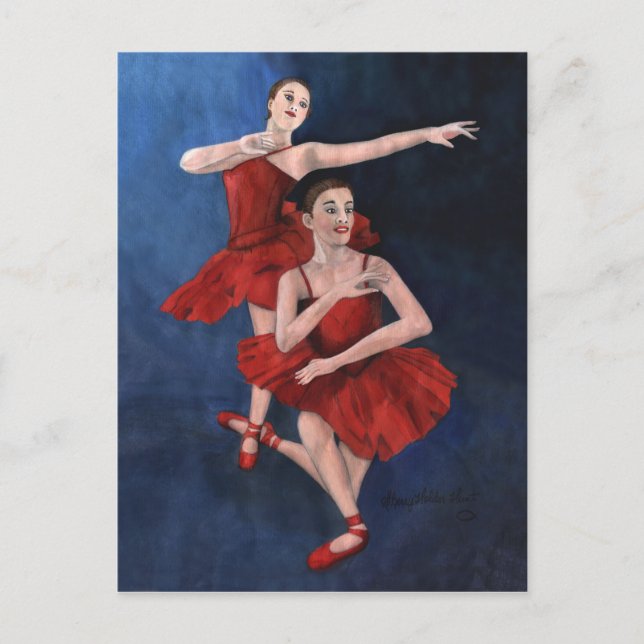 Carte Postale Dance Considérant Invitation (Devant)