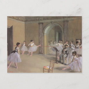 Carte Postale Dance Foyer à l'Opéra par Edgar Degas