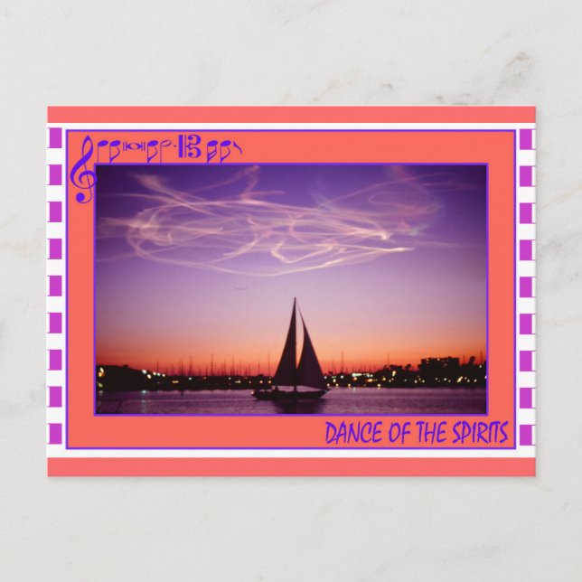 CARTE POSTALE DANCE OF THE SPIRITS (Devant)