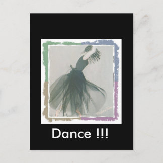 Carte Postale Dance Postcard