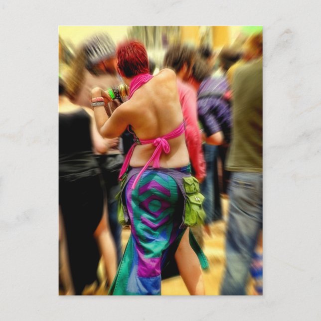 Carte postale Dancefloor Glimpses (Devant)